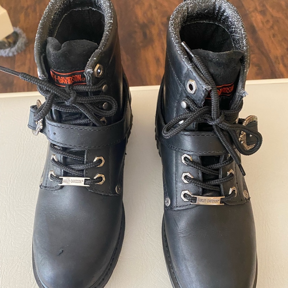 Good condition Harley Davidson riding boots